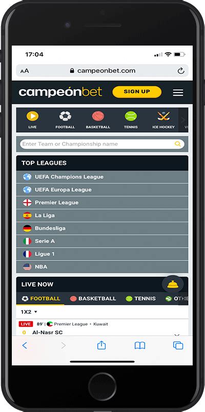 Campeonbet mobile app  Software from leading providers ensures an unbeatable gaming experience